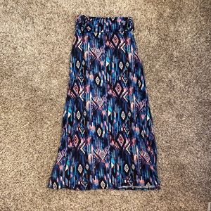 Colorful Aztec Skirt